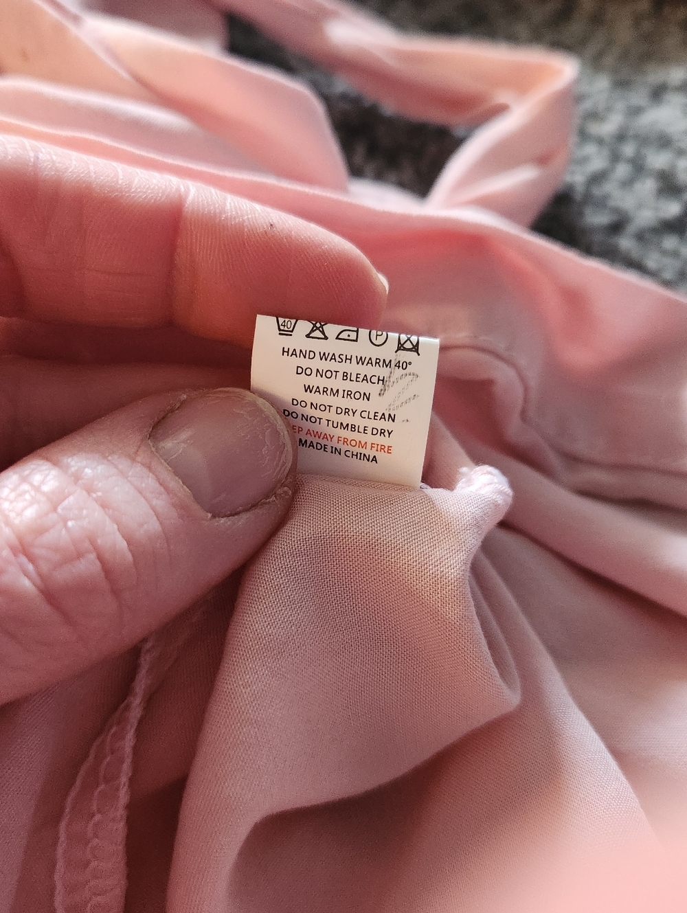 Lightweight Peach Robe - Picture 7 of 11